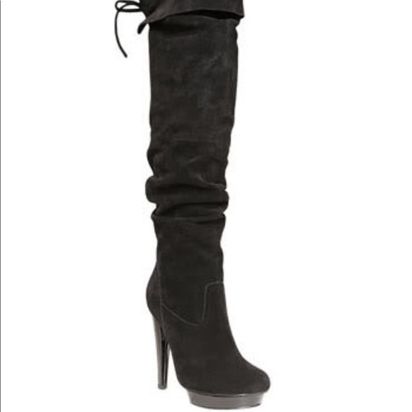 Steve Madden Xenon suede Over the knee boots - Picture 1 of 7